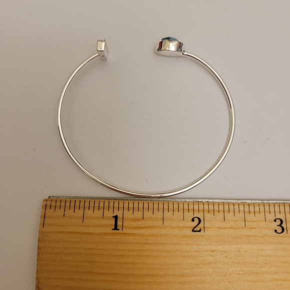 NEW Jules Smith Pave Bar + Stone Crystal Cuff - Picture 3 of 6